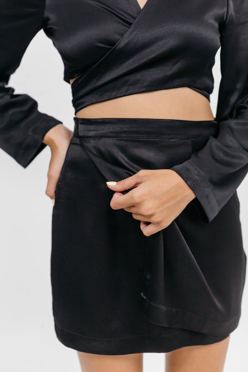 Rising Wrap Skirt